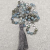 Labradorite Quartz and Calcite Mala - Image 2