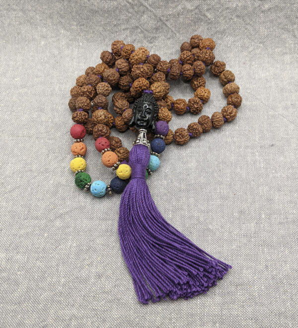 Rudraksha Chakra Mala Purple - Image 2