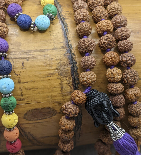 Rudraksha Chakra Mala Purple - Image 3