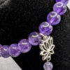 Amethyst Lotus Bracelet