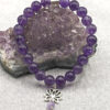 Amethyst Lotus Bracelet - Image 2
