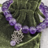 Amethyst Lotus Bracelet - Image 3