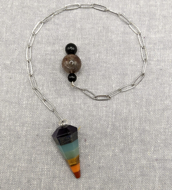 Rainbow Chakra Pendulum