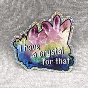 Crystal Glitter Sticker