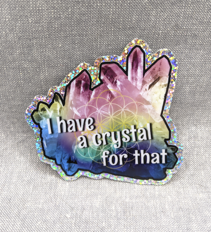 Crystal Glitter Sticker